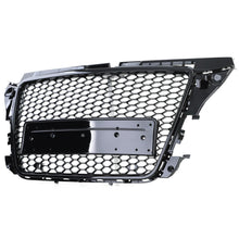 NEU Wabengrill Kühlergrill Front Grill Schwarz Glanz für Audi A3 8P 2008-2013