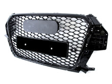 RSQ3 Stil Kühlergrill Wabengrill Schwarz für Audi Q3 Grill 8U S Line 2011-2014 vor MOPF fg243