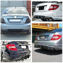 Carbon Look Diffusor Heckdiffusor Für Mercedes W204 C204 mit AMG Line 11-15