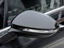 Spiegelkappen Außenspiegel Schwarz Glänzend für VW Golf 8 VIII MIT SideAssist 2019-2023