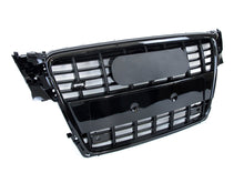 Schwarz Kühlergrill Wabengrill Frontgrill für Audi A4 S4 B8 Avant Limo 2008-2011 fg224