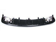 Schwarz Diffusor Auspuffblenden für AUDI A6 C7 4G Heckdiffusor mit S Line MOPF 15-18 di130