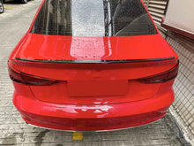 Schwarz Glanz Heckspoiler Heckflügel für AUDI A3 Spoiler 8V Limo 2012-2020 sp17