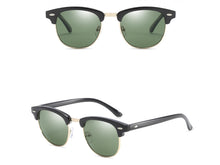 UV400-Schutz Sonnenbrille Groß Brille Runde Reisenbrille für Damen Herren Fahren Angeln