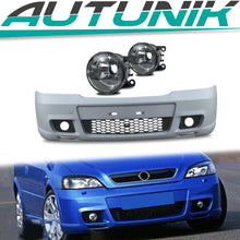 Vorne Stoßstange + Nebelscheinwerfer Chrom für Opel Astra G CC T98 OPC 1998-2005