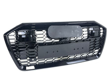 Kühlergrill Frontgrill Wabengrill Schwarz für Audi A6 C8 F2 Limousine Avant 2019+ ACC