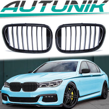 Kühlergrill Grill Nieren Schwarz Passend für BMW 7er G11 G12 725d 730d 730i 740i 750d 750i 2015-2019