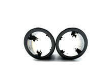 60mm Auspuffblende Endrohrblende Schwarz Passend für VW Golf 7 VII Variant Touran II