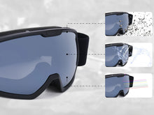 OTG Skibrille Erwachsene Snowboardbrille UV-Schutz Kompatibler  Anti Fog Skibrillen für Herren Damen