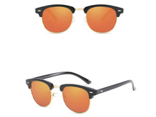 UV400-Schutz Sonnenbrille Groß Brille Runde Reisenbrille für Damen Herren Fahren Angeln