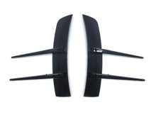 Lufteinlässe Flaps Canards vorne Schwarz Glanz für Mercedes Benz W177 AMG Line A35 AMG ab 2018 pz21