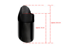 GTS Optik Glänzend Schwarz Auspuff Blenden Endrohr für Porsche Macan S 95B 3.0L 2014-2024