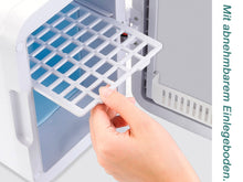 2 In 1 Mini Kühlschrank Kleiner Kühlschrank Schrankbox 6L Mit Spiegel für Auto Büro Camping Outdoor