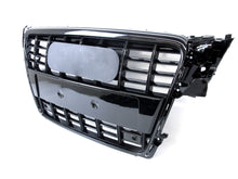 Schwarz Kühlergrill Wabengrill Frontgrill für Audi A4 S4 B8 Avant Limo 2008-2011 fg224