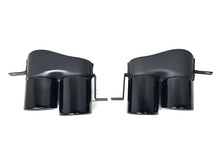 Heckdiffusor Diffusor Auspuff Schwarz für BMW 3er G20 Limo G21 M Sport Paket 19-22