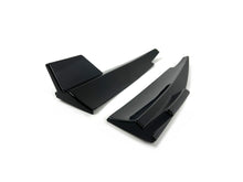 Heckansatz Aero Flaps Flics Flossen Schwarz für Mercedes CLA C117 13-19