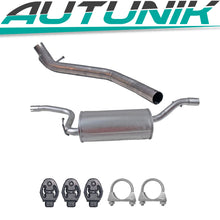 Mittelschalldämpfer + Endrohr für Ford Focus II MK2 1.4 1.6 2004- Auspuffanlage