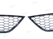 Nebelscheinwerfer Waben Gitter Schwarz für Audi A4 B8 B8.5 Serienstoßstange 2012-2015