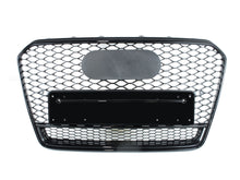 Schwarz Frontgrill Kühlergrill für AUDI A5 Wabengrill 8T S Line Facelift 12-16 fg283