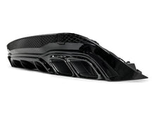 Schwarzer Diffusor + Auspuffblenden für Mercedes Benz E Klasse C207 Coupe E250 E350 AMG Line 2013-2017