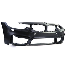 Sport Front Stoßstange + Spoilerlippe Schwarz Passend für BMW 3er F30 F80 Limo F31 Touring 2011-2019