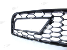 Nebelscheinwerfer Waben Gitter Schwarz für Audi A4 B8 B8.5 Serienstoßstange 2012-2015