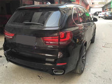 Chrom Auspuff Blenden Endrohre für BMW X5 F15 35i M Sport Stoßstange 2013-2018