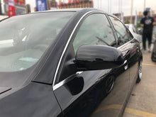 Schwarz Glanz Spiegelkappen Außenspiegel für AUDI A6 4F C6 S6 Avant A4 B6 B7 S4 8E 8H 04-08