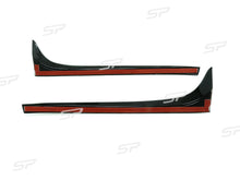Heckspoiler Seiten Spoiler Flaps GTI Style Vertikale Schwarz für VW GOLF 7 VII TSI TDI ab 2014