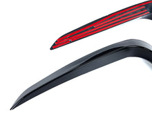 Front Stoßstange Blende Aero Flaps Flics Scharz Passend für BMW X3 G01 M Sport Paket 17-20