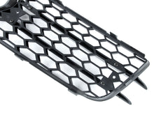 Nebelscheinwerfer Gitter Blenden Lüftungsgitter Schwarz für Audi A4 B8 S Line 2007-2011
