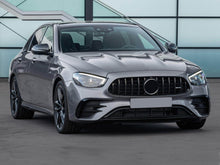 Schwarz Front Stoßstange Nebelscheinwerfer Blenden Flaps für Mecedes W213 S213 AMG Line 20+
