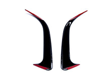 Flaps Flossen Flics Heck Stoßstange Schwarz für Mercedes CLA C117 X117 AMG Line CLA 45 AMG 2016-2019