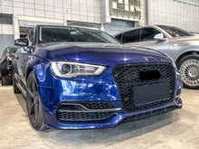 Wabengrill Kühlergrill Grill Schwarz für AUDI A3 8V S3 Vor MOPF 12-16 fg87