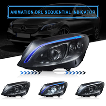 NEU LED Scheinwerfer Licht Beleutung für Mercedes C-Klasse W205 A205 C205 2015-2020