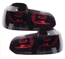 LED Rückleuchten Mit E-Prüfzeichen für VW GOLF 6 5K1 08-12 Rot Rauch R-LOOK Rücklichter