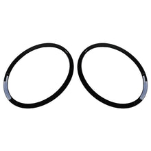 1 Paar Scheinwerfer Abdeckung Zierring Schwarz Passend für Mini F55 F56 One Cooper S