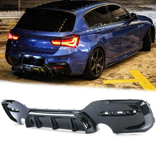 Heckdiffusor Diffusor Schwarz Glänzend Passend für BMW 1er F20 F21 FL 2015-2019