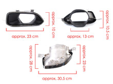 Schwarz Heckdiffusor Diffusor Auspuff Endrohre Passend für BMW G20 G21 M Sport Paket 2019-2022