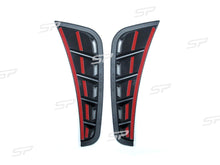 Front Stoßstange Lufteinlässe Flossen Flaps für Mercedes Benz C Kl. W205 S205 C43 AMG ab 2018 pz22