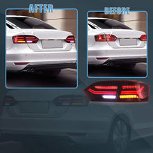 NEU LED-Rückleuchten für Volkswagen VW Jetta MK6 2011-2014 Sequentielle Heckleuchten Bremslicht