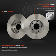 Bremsscheiben Bremsbeläge Hinten 277,5mm für Nissan Almera Tino V10 2000-2006