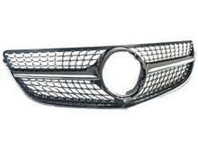 Diamant Frontgrill Kühlergrill Schwarz für Mercedes E Klasse C207 Coupe A207 Cabrio 2013-2017 fg187