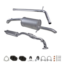 Auspuffanlage ab Kat Für VW Polo IV 9N3 1.2 ab 2006 Seat Ibiza III IV Skoda Fabia I II Auspuff