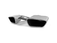 Chrom Auspuff Blenden Endrohre für BMW X5 F15 35i M Sport Stoßstange 2013-2018
