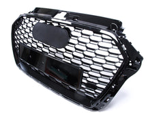 Schwarz Grill Kühlergrill Wabengrill für AUDI A3 S3 8V ohne ACC S Line MOPF 16-20 fg164