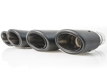 Matt Carbon Duplex Sportauspuff Auspuffblenden Endrohre Passend für AUDI BMW VW Universal 48-52mm et259