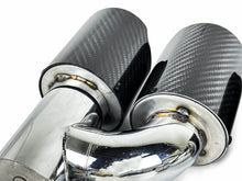 59-63 mm Carbon Fiber Endrohr Auspuffblenden Duplex Auspuff Blenden Passend für AUDI BMW Universal et293