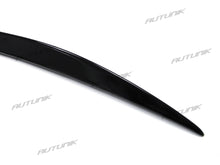 Glanz Schwarz Heckspoiler Spoilerlippe Spoiler für Mercedes W205 C63 AMG Limo ab14 sp6