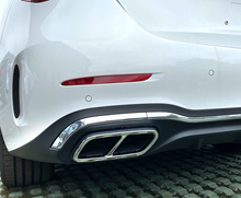 Endschalldämpfer Endrohre Abdeckung Chromrahmen für Mercedes C-Klasse W206 S206 AMG-Line ab 2021